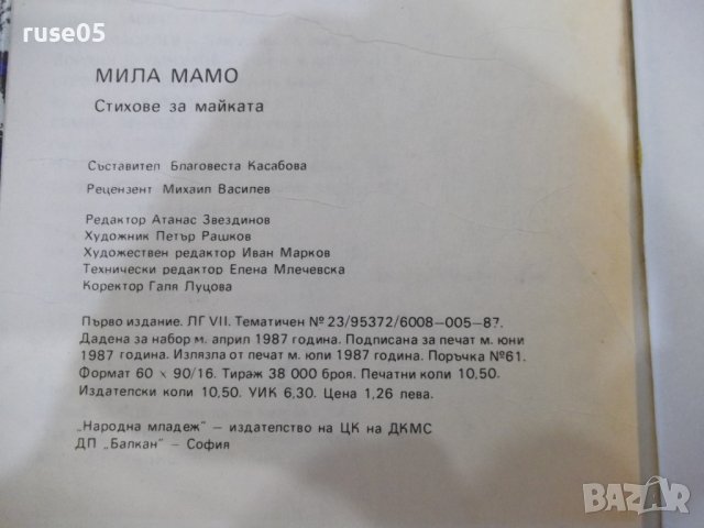 Книга "Мила мамо - Сборник" - 168 стр., снимка 8 - Художествена литература - 44311609