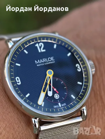 Marloe daytimer tableau 41mm., снимка 6 - Мъжки - 56215335