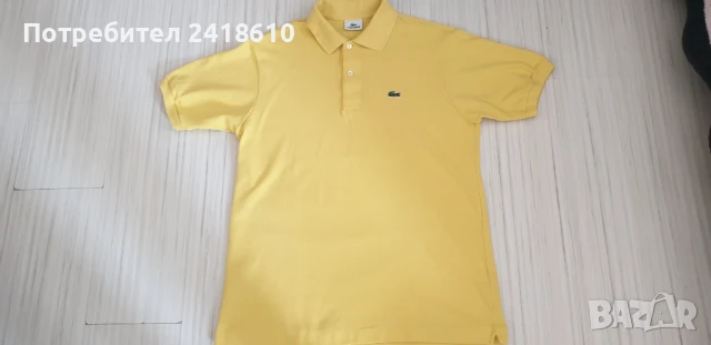 Lacoste Pique Cotton Classic Fit Mens Size 4 - M НОВО! ОРИГИНАЛ! Мъжка Тениска!, снимка 11 - Тениски - 50604529