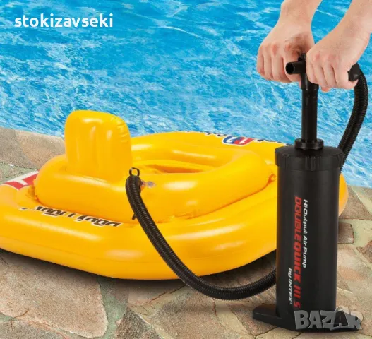 Ръчна помпа, Double Quick II 36см, INTEX, снимка 1