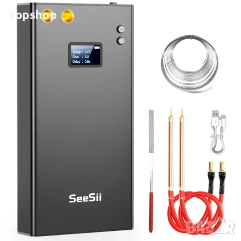 Чисто нов подобрен преносим апарат за точково заваряване на батерии с LCD екран, 80-скоростен...