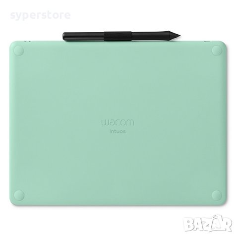 Графичен таблет WACOM Intuos M Bluetooth Pistachio CTL-6100WLE-N SS300883, снимка 2 - Таблети - 39120798