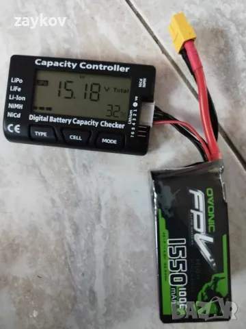 OVONIC 4s Lipo батерия 100C 1550mAh 14.8V , снимка 5 - Друга електроника - 47599985