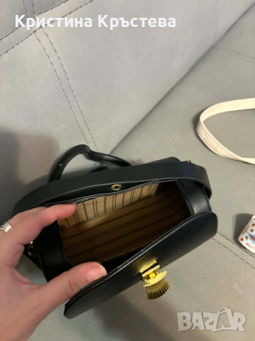 Дамска кожена чанта, снимка 3 - Чанти - 53974934