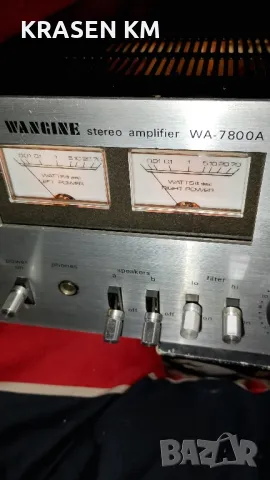WANGINE WA 7800 A., снимка 4 - Ресийвъри, усилватели, смесителни пултове - 49006634
