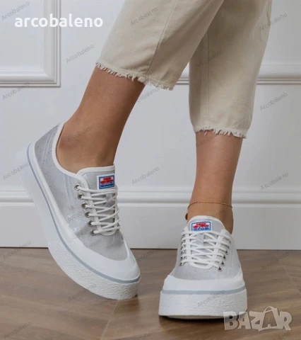 Дамски кецове на платформа Greta, 3цвята , снимка 14 - Кецове - 51077270