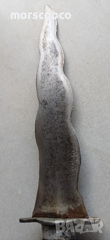 Стара кама - Крис - Индонезия , снимка 3 - Антикварни и старинни предмети - 51581621