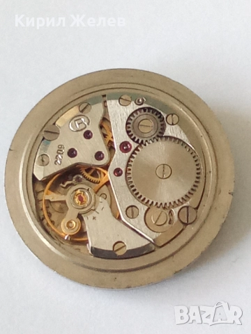 Механизъм с циферблат от стар ръчен часовник 52102, снимка 3 - Мъжки - 52262148