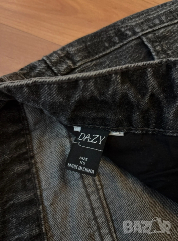 Черни/Тъмно сиви джинси , снимка 3 - Дънки - 52282543