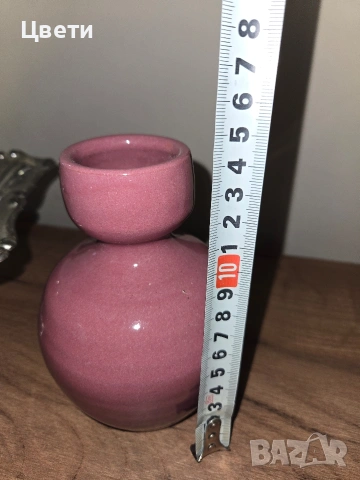 Ваза и посребрена фруктиера общо 5 евро, снимка 3 - Други стоки за дома - 53356997