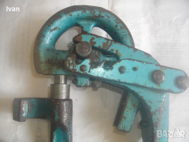 Ръчен Тръбогиб 15мм/16мм-Уред Огъване Метални Тръби-Старо Качество-Немски-DAKO-Регулация Радиус , снимка 3 - Други инструменти - 44495355