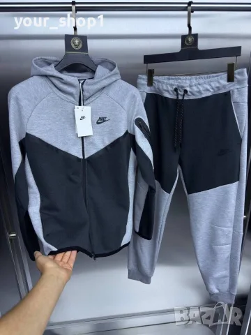 2 цвята мъжки екип Nike tech fleece , снимка 2 - Спортни дрехи, екипи - 55711576