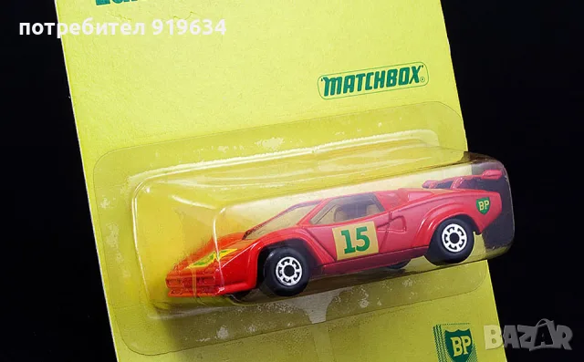 Продавам метална количка Lamborghini Countach от Мачбокс, Matchbox
