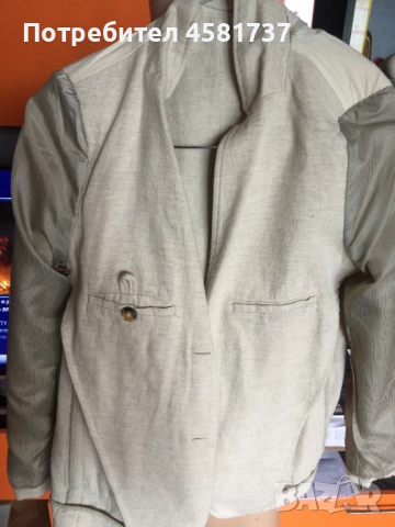 Детско сако от памук и лен (момче) ръст 140, 9-10 години, снимка 6 - Други - 51742263