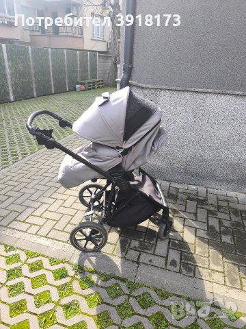 Бебешка количка Kikkaboo Thea 2 в 1, снимка 3 - Детски колички - 54175706