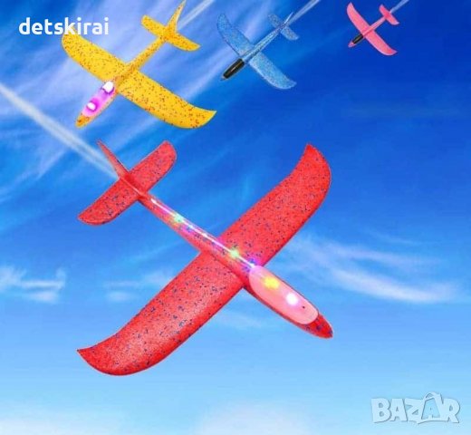 Светещи стиропорени самолети, снимка 1