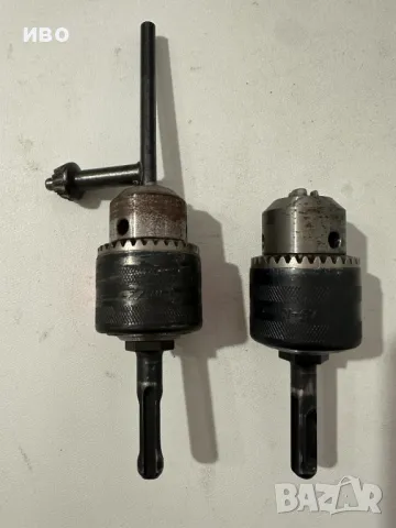 Патронник Bosch с ключ на резба за бормашина 1/2", 20 UNF, 1.5-13 мм, снимка 1