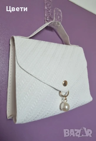 Бели сватбени воали и малка дамска чанта, снимка 9 - Сватбени аксесоари - 50552408