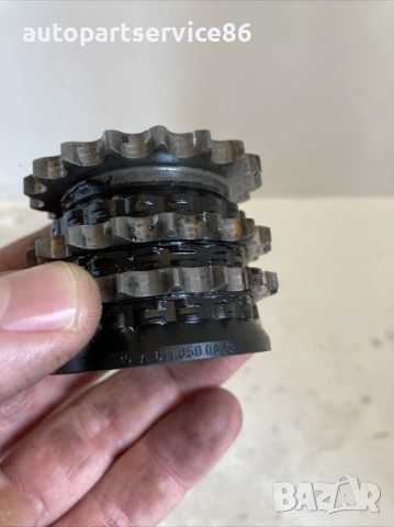 Зъбно колело за верига на колянов вал 2.2 CDI Om646 за Mercedes C220 W203 (2007) A6110500403, снимка 2 - Части - 53974629