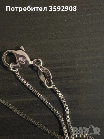 Сребърен синджир с кръст  , снимка 5 - Колиета, медальони, синджири - 53054443