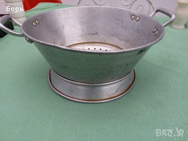 Стар алуминиев гевгир БДС, снимка 2 - Аксесоари за кухня - 35628842