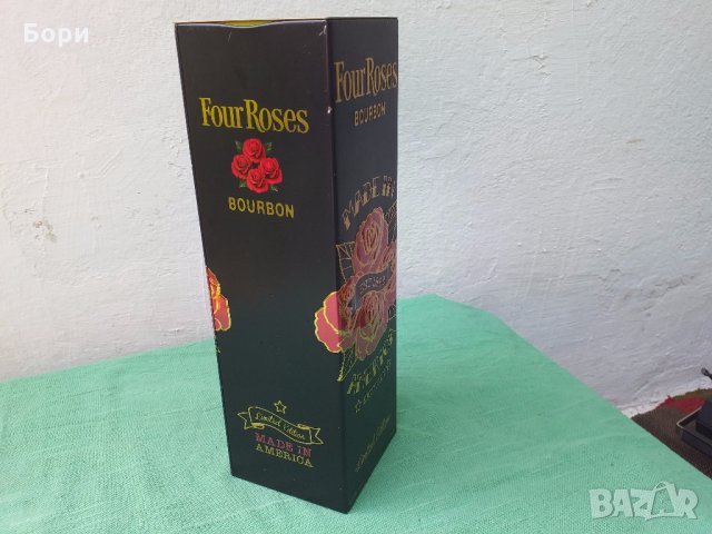 Four Roses метална кутия от уски/бърбан, снимка 5 - Други ценни предмети - 29388710