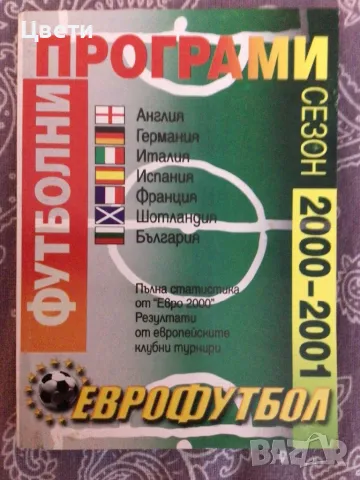 Футбол програми 2000 2001, снимка 1