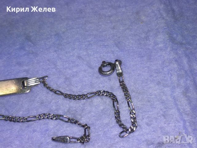 ПРЕКРАСНА ФИНА ИТАЛИАНСКА СРЕБЪРНА АРТ ГРИВНА МАТИРАНО СРЕБРО 925 ITALY 40576, снимка 10 - Гривни - 42793791
