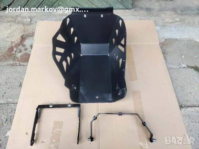Капак на двигателя за Honda XL 750 Transalp, черен, Yakk EXP, снимка 6 - Аксесоари и консумативи - 55781114