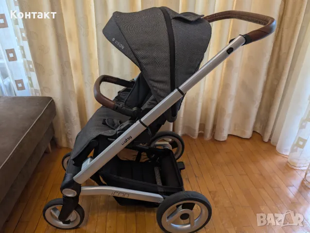 Количка Mutsy Icon Vision Голям комплект, снимка 4 - Детски колички - 50419088
