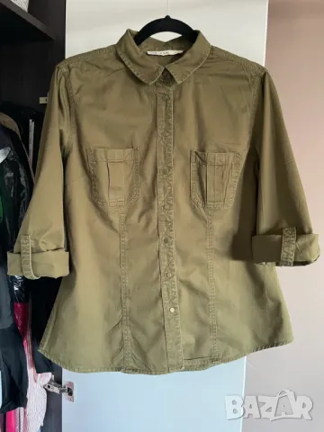 LC Waikiki Ежедневна риза цвят каки, XL, снимка 2 - Ризи - 49536062