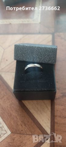 Изящен сребърен пръстен 