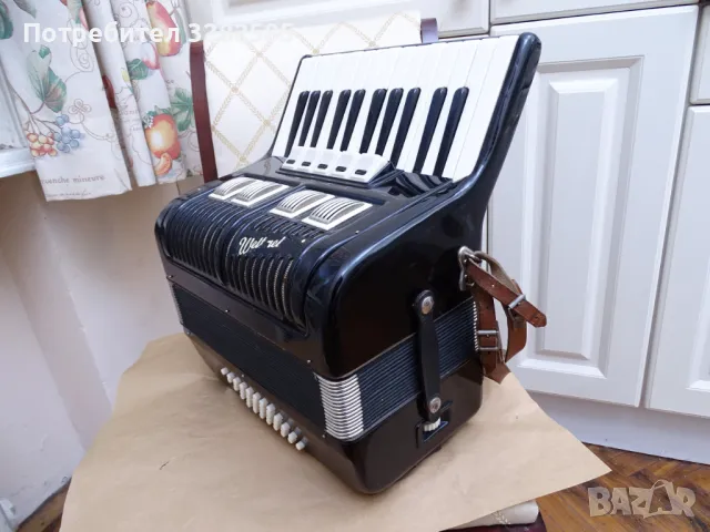 Акордеон Велтмайстер 40 баса, снимка 5 - Акордеони - 48586198