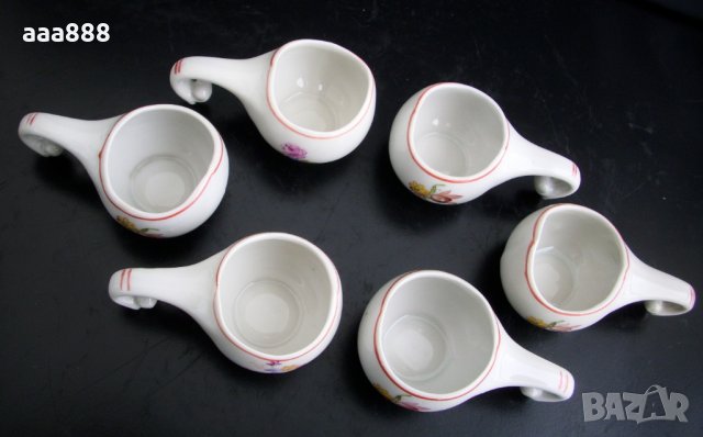 Сервиз за ракия български порцелан, снимка 7 - Антикварни и старинни предмети - 31643276