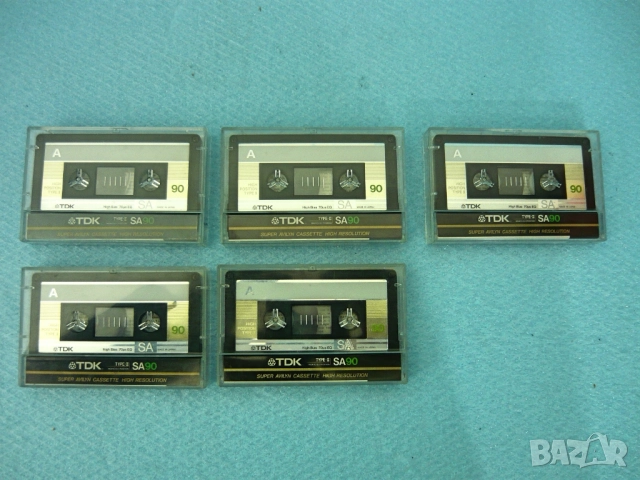TDK SA 90 - аудио касети хромдиоксид, снимка 3 - Декове - 52804708