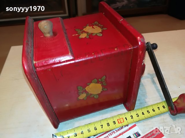 РЕТРО МЕЛНИЦА-ГОЛЯМА ОТ ГЕРМАНИЯ 2911221523, снимка 7 - Антикварни и старинни предмети - 38840152