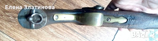 Антикварен  пистолет 18 век, снимка 2 - Антикварни и старинни предмети - 44452393