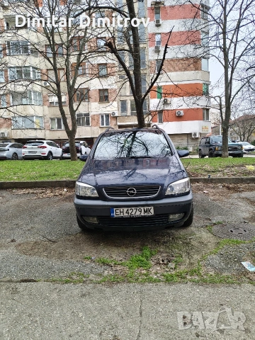 Opel Zafira 1.8i 125hp Газ/Бензин, снимка 2 - Автомобили и джипове - 53946671