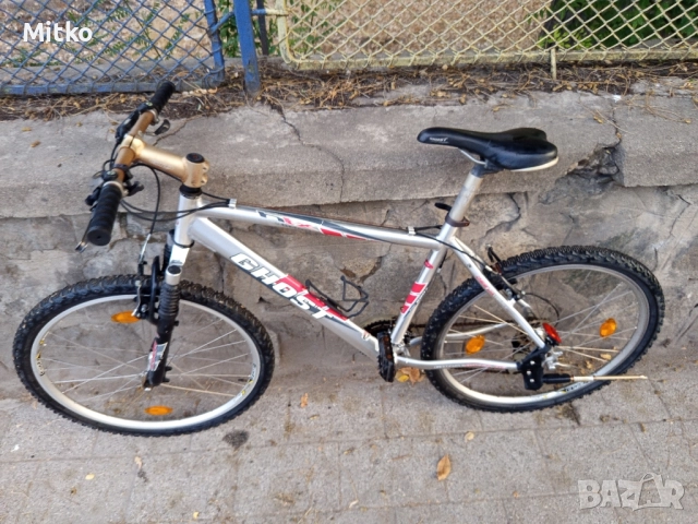 26 цола алуминиев велосипед с 21 скорости усилени капли амортисьори предни палцови команди като нов , снимка 8 - Велосипеди - 51839549