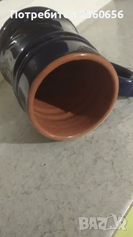 Стара халба керамика, снимка 5 - Декорация за дома - 48252255