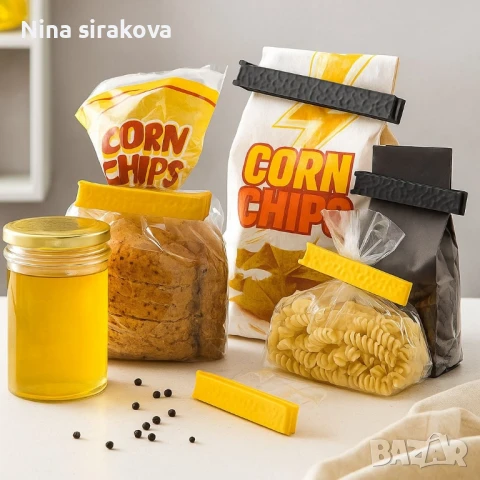 Щипки за затваряне на пликове Luigi Ferrero Prima FR-1507 11cm, 4 броя, снимка 6 - Други - 51042400