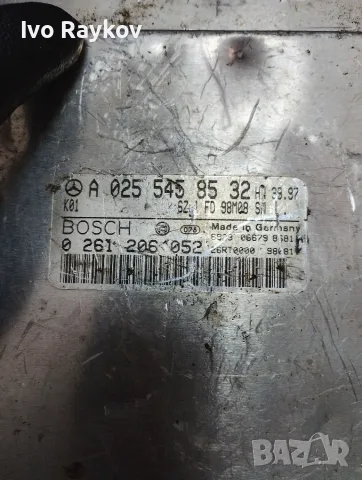 компютър , ECU , MERCEDES W202 , BOSCH  0261206052 , A 0255458532, снимка 4 - Части - 56334333