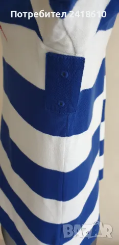 POLO Ralph Lauren USA Flag Pique Cotton Slim Fit Mens Size L  ОРИГИНАЛ! Мъжка Тениска!, снимка 5 - Тениски - 50436379