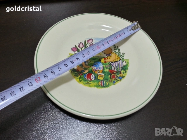 чиния Великден немски порцелан , снимка 5 - Антикварни и старинни предмети - 54011297