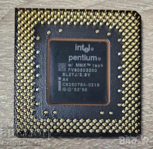 Процесор Intel Pentium 200 MHz за ретро компютър, снимка 2 - Процесори - 53096477