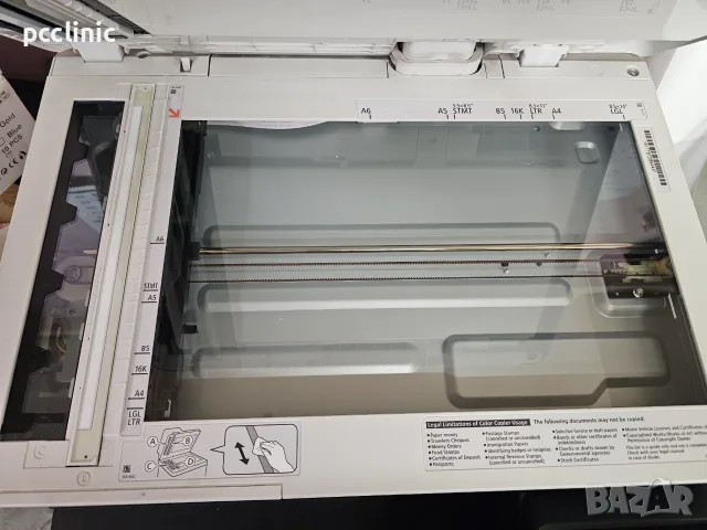 ЗА ЧАСТИ принтер Canon image RUNNER ADVANCE C256i II | проблем консумативи | цветен лазерен, снимка 5 - Принтери, копири, скенери - 56118121