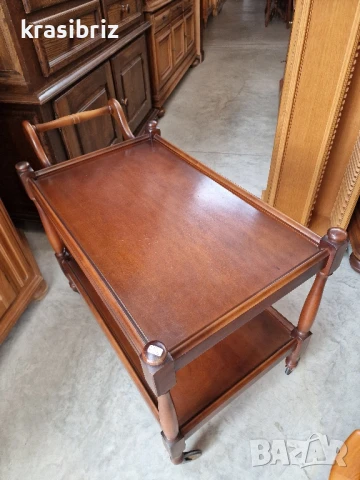 Масивна Количка за Сервиране-внос от ГЕРМАНИЯ!, снимка 2 - Други - 50655909