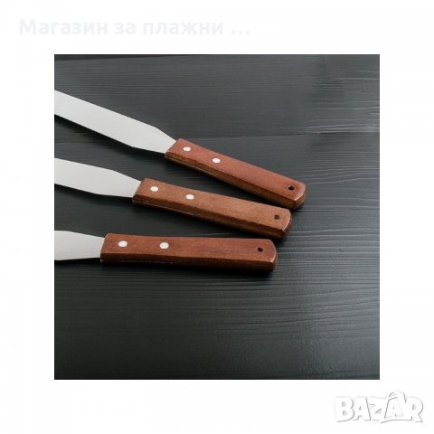 СЛАДКАРСКА ШПАТУЛА С ПРАВА РАБОТНА ПОВЪРХНОСТ - код 3245, снимка 4 - Прибори за хранене, готвене и сервиране - 34505526