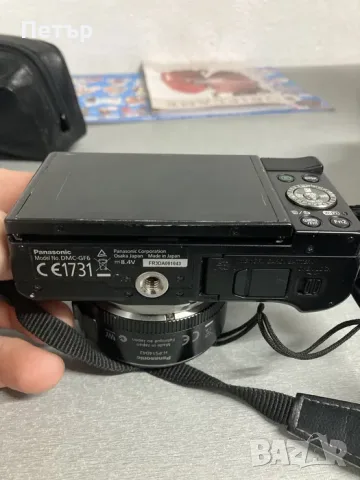 Фотоапарат Panasonic Lumix DMC-GF6 две батерии, страп и чантичка, снимка 3 - Фотоапарати - 55856834