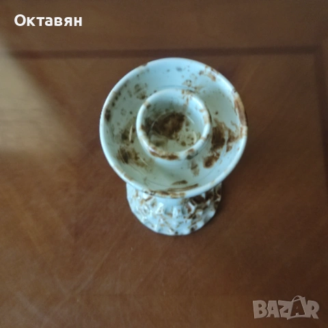Порцеланов свещник, снимка 5 - Декорация за дома - 53266196
